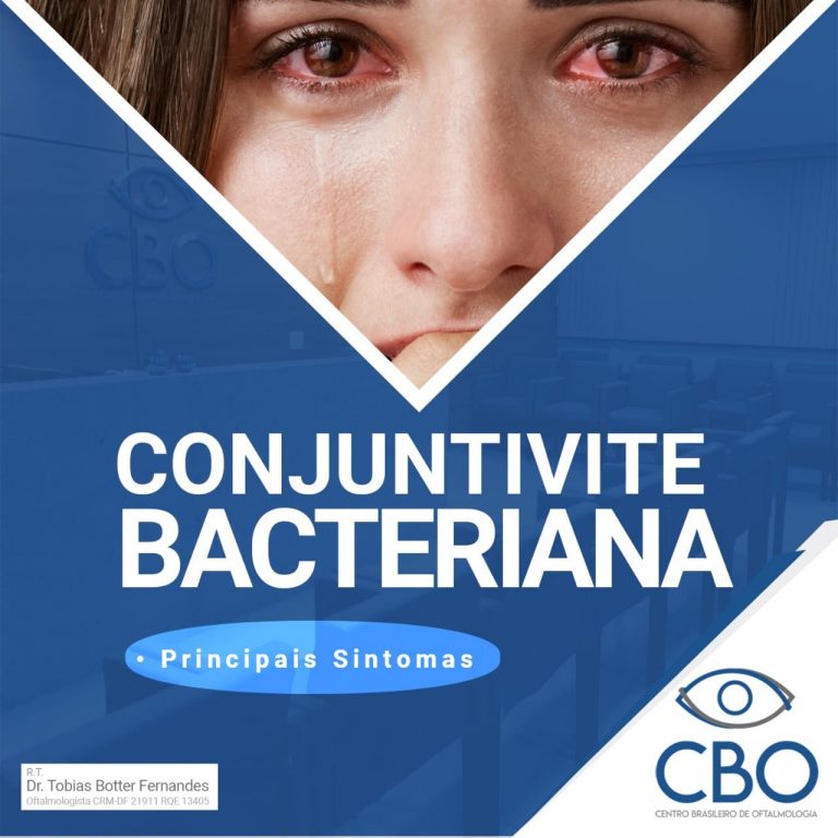 o que é conjuntivite bacteriana